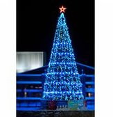 Комплект освещения Пояс Ориона для ели Уральская высотой 21 м., 665 ламп, Green Trees (Orion21)