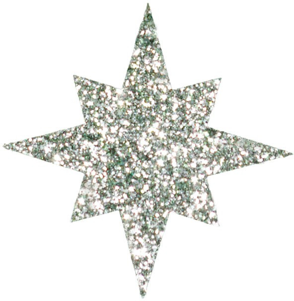 Звезда из пенофлекса Многогранная 600 мм., серебро, ПромЕлка (ZM-600SILVER)