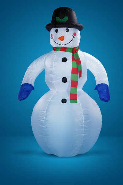 Игрушка Снеговик надувной с вентилятором и подсветкой Snowmen