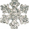 Снежинка из пенофлекса Облачко 200 мм., серебро, ПромЕлка (CO-200SILVER)