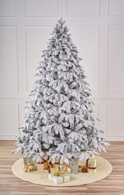 Искусственная ель Альпийская заснеженная 180 см., литая хвоя+пвх, Max Christmas (ЕАЛП18)