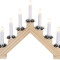 Новогодний светильник горка ADA 30*37,5 см., светлое дерево, 7 электро-свечей, Star Trading (286-10)