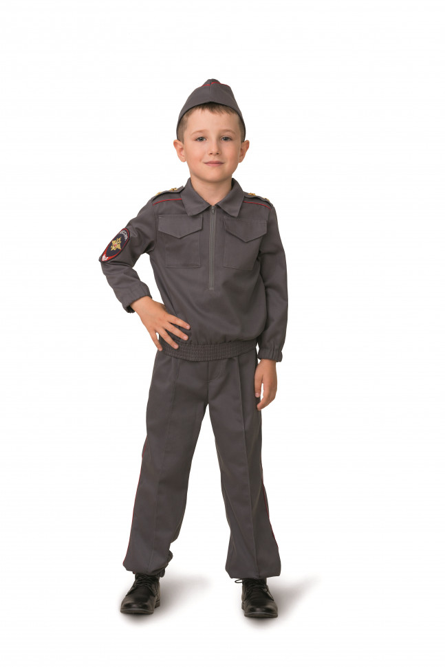 Карнавальный костюм "Полицейский", размер 122-64, Батик (5708-122-64)