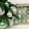 Набор стеклянных шаров Мятная прохлада 26 шт., Christmas De Luxe (86458)