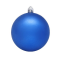 Пластиковый шар 250 мм., синий матовый., 1 шт., Snowmen (ЕК0053)
