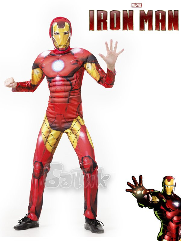 Карнавальный костюм "Железный человек. Мстители", 38 размер, рост 146 см.(5090-38)