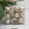 Набор пластиковых шаров Эллада 26 шт., шампань, Christmas De Luxe (87028)