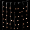 Светодиодный занавес 2*2 м., 400 экстра теплых белых LED ламп, черный провод ПВХ, Beauty Led (PCL402-11-2EWW)