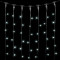 Светодиодный занавес 1*6 м., 600 белых LED ламп, черный провод ПВХ, Beauty Led (PCL601-11-2W)