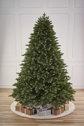 Искусственная елка Византийская голубая 210 см., 100% литая хвоя, Max Christmas (ЕЛВГ21)