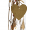 Светильник Бутыль с декором - сердце  6*21 см, 5 LED теплых белых, Kaemingk (481520/1)