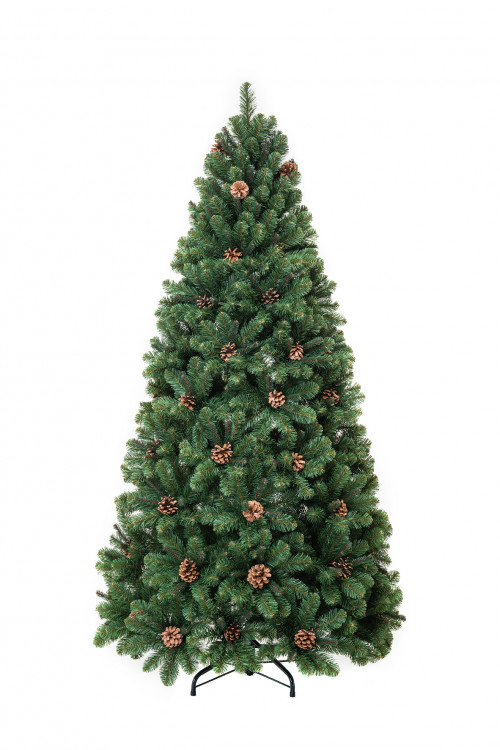 Искусственная елка Снежная королева зеленая 350 см., мягкая хвоя, ЕлкиТорг (32350)
