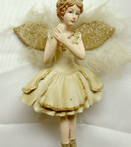 Статуэтка-подвеска 3D &quot;Ангел&quot; 7,8*3*12,9 см. (3D1126)