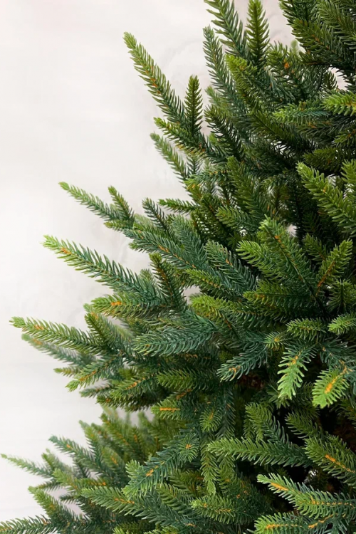 Искусственная ель Королевская стройная зеленая 215 см., 100% литая хвоя, TDL (70028)