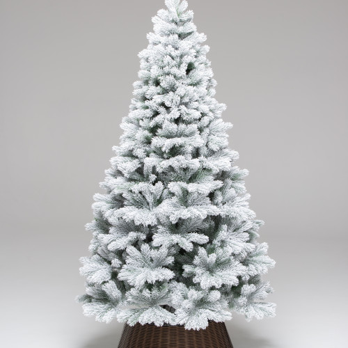 Искусственная елка Суздальская заснеженная 210 см., 100% Литая хвоя, ЕлкиТорг (273210)