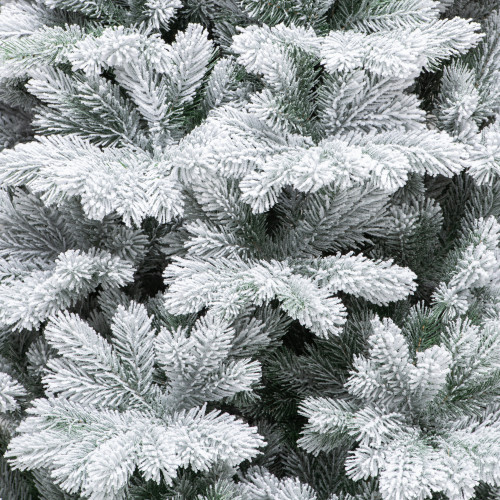 Искусственная елка Суздальская заснеженная 210 см., 100% Литая хвоя, ЕлкиТорг (273210)