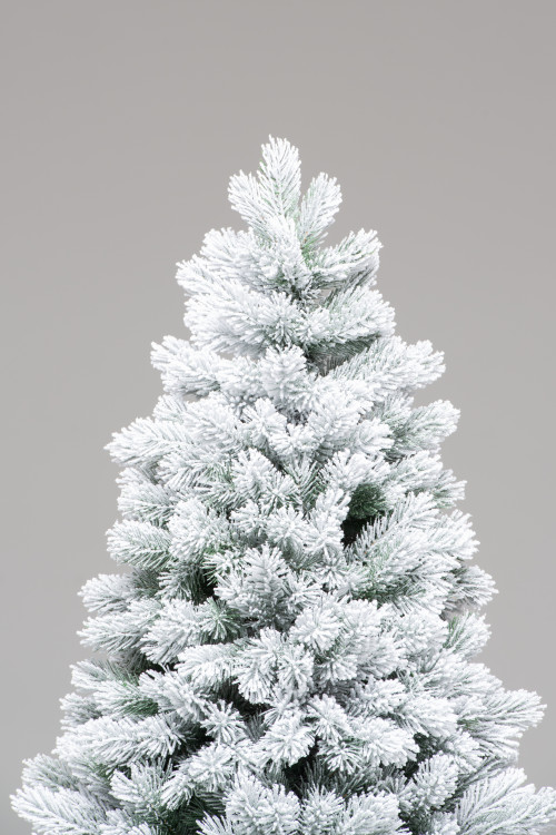 Искусственная елка Суздальская заснеженная 210 см., 100% Литая хвоя, ЕлкиТорг (273210)
