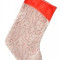 Рождественский носок Парча ягоды 45*24 см, Kaemingk  (611602/1)        