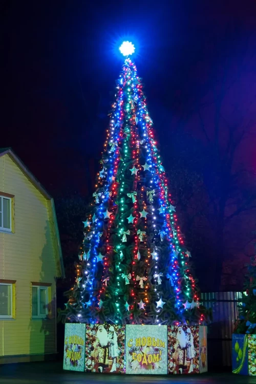 Комплект освещения Классик для елей высотой 30 м., 31500 LED, 105 шт.*30 м., Green Trees (Klassik30)