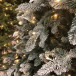 Ель Стильная заснеженная 185 см., 312 LED ламп, литая хвоя+пвх, Black Box (74282)