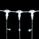 Светодиодный занавес 1*9 м., 220В., 900 холодных белых LED ламп, прозрачный ПВХ, Laitcom (PCL901BL-10-2W) в Санкт-Петербурге