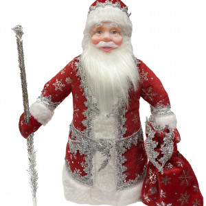  Дед Мороз под елку КРАСНЫЙ 40 см., Батик (ДМ-10)