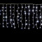 Светодиодный занавес с мерцающим диодом 5*0.7 м., 350 холодных белых LED ламп, белый провод, Winner Light (w.03.6W.350+)