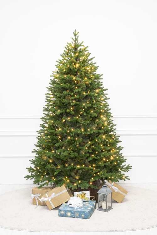 Искусственная елка Ванкувер 300 см., мульти/теплых белых Led ламп (2в1), Литая+ПВХ, ЕлкиТорг (174300)