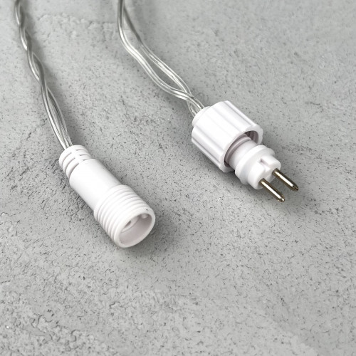 Светодиодная гирлянда с колпачком 100 красных LED ламп 10 м., 24В., прозрачный провод ПВХ, IP65, LTC (PST100CAP-10-1R) в Санкт-Петербурге