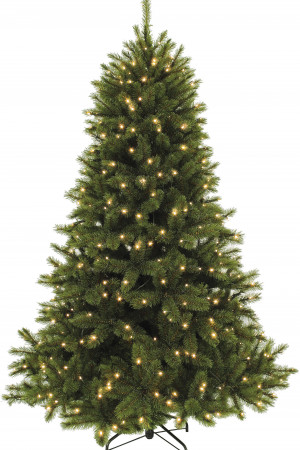 Елка Лесная Красавица с лампочками 155 см., леска+пвх, 152 LED лампы, Triumph Tree (73703)