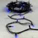Светодиодная гирлянда Sealed с супер-мерцанием 10 м., 220V ., 75 синих LED ламп, черный каучук, LTC (LL75ABL-1-2B)