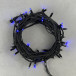 Светодиодная гирлянда Sealed с супер-мерцанием 10 м., 220V ., 75 синих LED ламп, черный каучук, LTC (LL75ABL-1-2B)