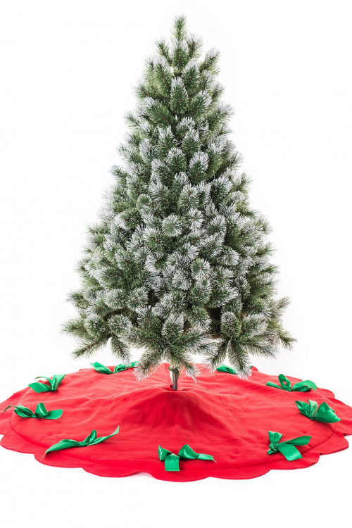 Искусственная сосна Скарлетт с инеем 150 см., Леска, ЕлкиТорг (96150)