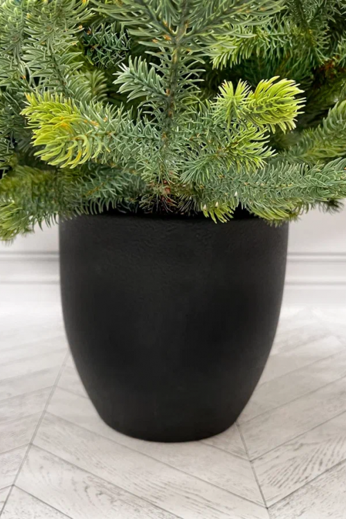 Ель Кремлевская 120 см. в кашпо, 100% литая хвоя, TreeDeLux (70188) в Санкт-Петербурге