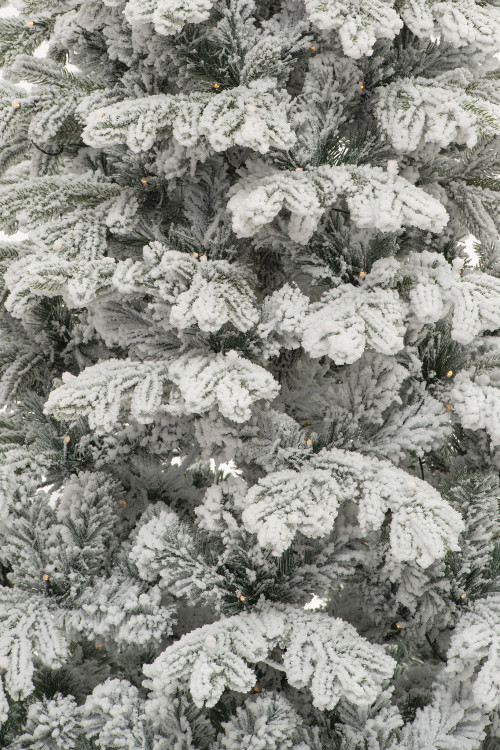 Искусственная елка Аляска заснеженная 150 см., литая хвоя+пвх, ЕлкиТорг (146150) в Санкт-Петербурге