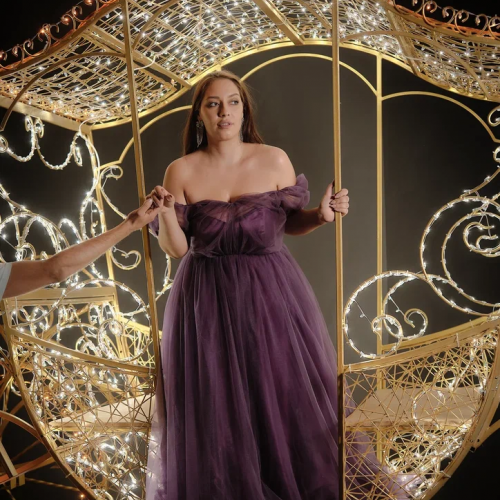 Светодиодная фотозона Екатерининская карета 250 см., Сад Радости (SR111)