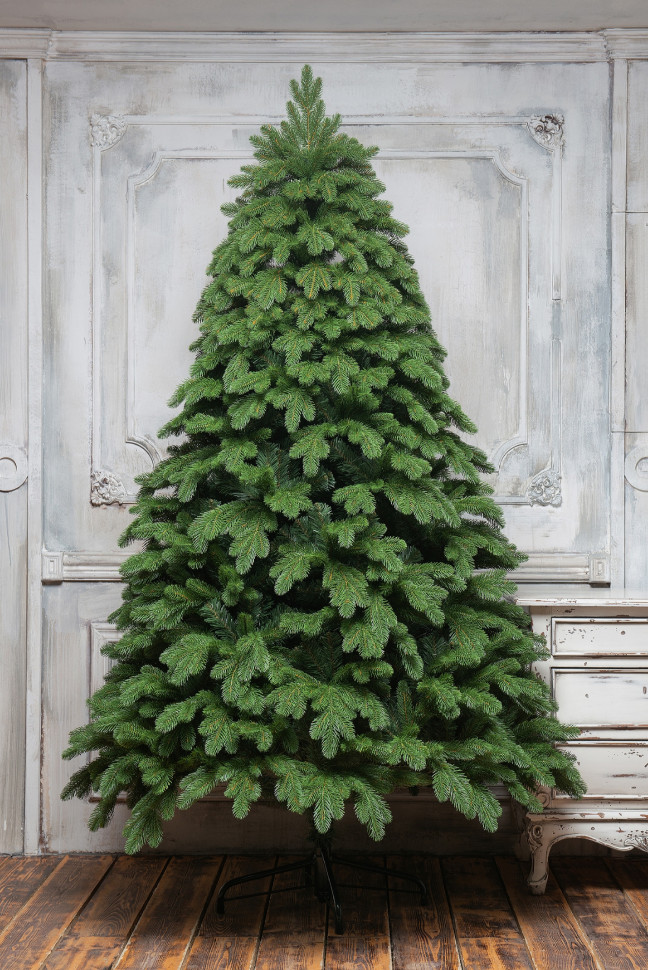 Искусственная елка Парижанка 350 см., Литая хвоя+ПВХ, ЕлкиТорг (111350)