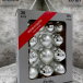 Набор стеклянных шаров Серебро 26 шт., Christmas DeLuxe (83179-86453)