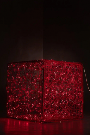 Светодиодная инсталляция Куб 200 см., Сад Радости (SR308)