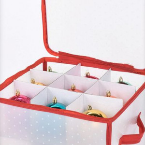 Коробка для елочных шаров и игрушек до 10 см. (на 27 шт), 31 см, Koopman (68623)
