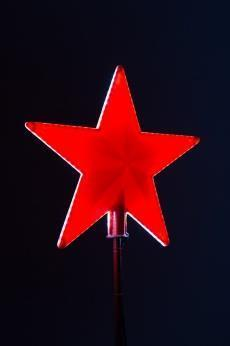 Макушка Рубиновая звезда Эконом 50 см. для елей высотой от 3 до 8 м., красная, Green Trees (rz-50red)