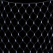 Светодиодная сетка с колпачком 2*2 м., 220В, 256 холодных белых LED, провод прозрачный ПВХ, IP65, LTC (NTL256CAP-10-2W)