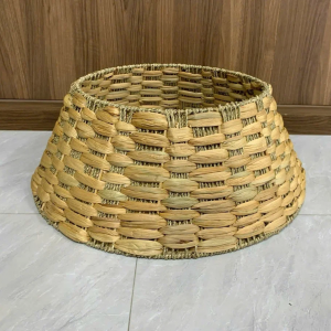 Корзина для декорирования подставки Осока 29х87 см., светло-коричневая, разборная, Christmas DeLuxe (14409)