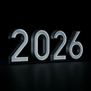 Светодиодные цифры &quot;2026&quot; 200 см., Сад Радости (SR015)