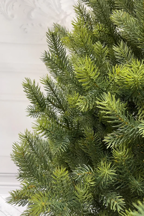 Ель Сахалинская Премиум 120 см. в кашпо, 100% литая хвоя, TreeDeLux (70186)