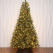 Искусственная елка Рождественская 210 см., 100% литая хвоя., 570 теплых белых Led ламп, ЕлкиТорг (63210)