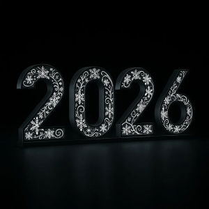 Светодиодные цифры &quot;2026&quot; 200 см., Сад Радости (SR016)