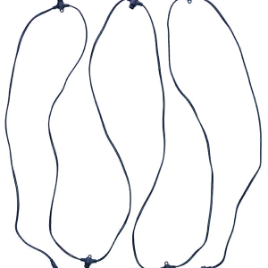 Комплект подключения с 5 коннекторами 24V., 5 м., провод черный ПВХ, Beauty led (SLL5-11-1)