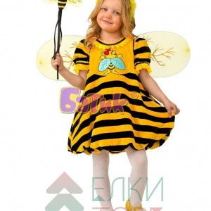Карнавальный костюм Пчелка размер 28, рост 110 см. (5130-28)
