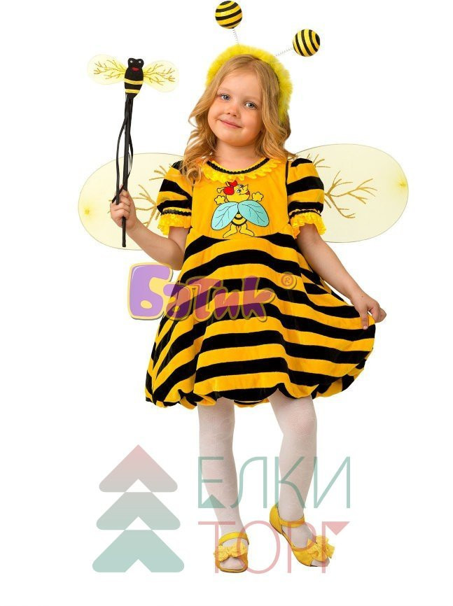 Карнавальный костюм Пчелка размер 28, рост 110 см. (5130-28) в Санкт-Петербурге
